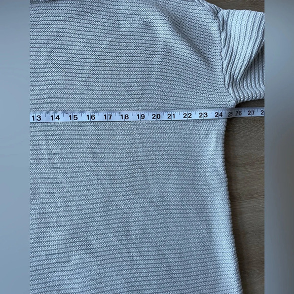 Melrose and Market Cotton Mock Neck Knit Sweater SZ XL - Picture 5 of 7